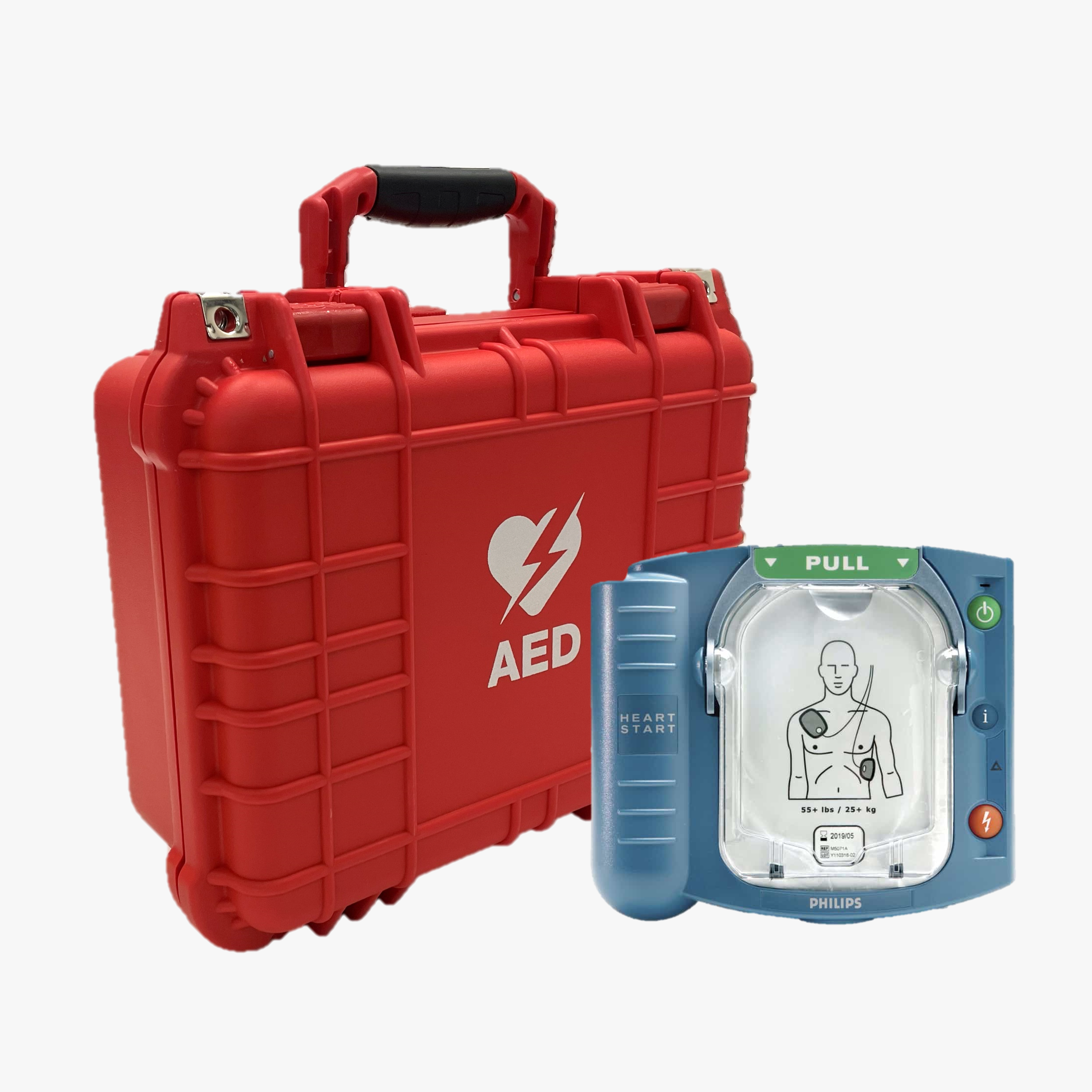 Philips HeartStart OnSite AED, Pelican Case