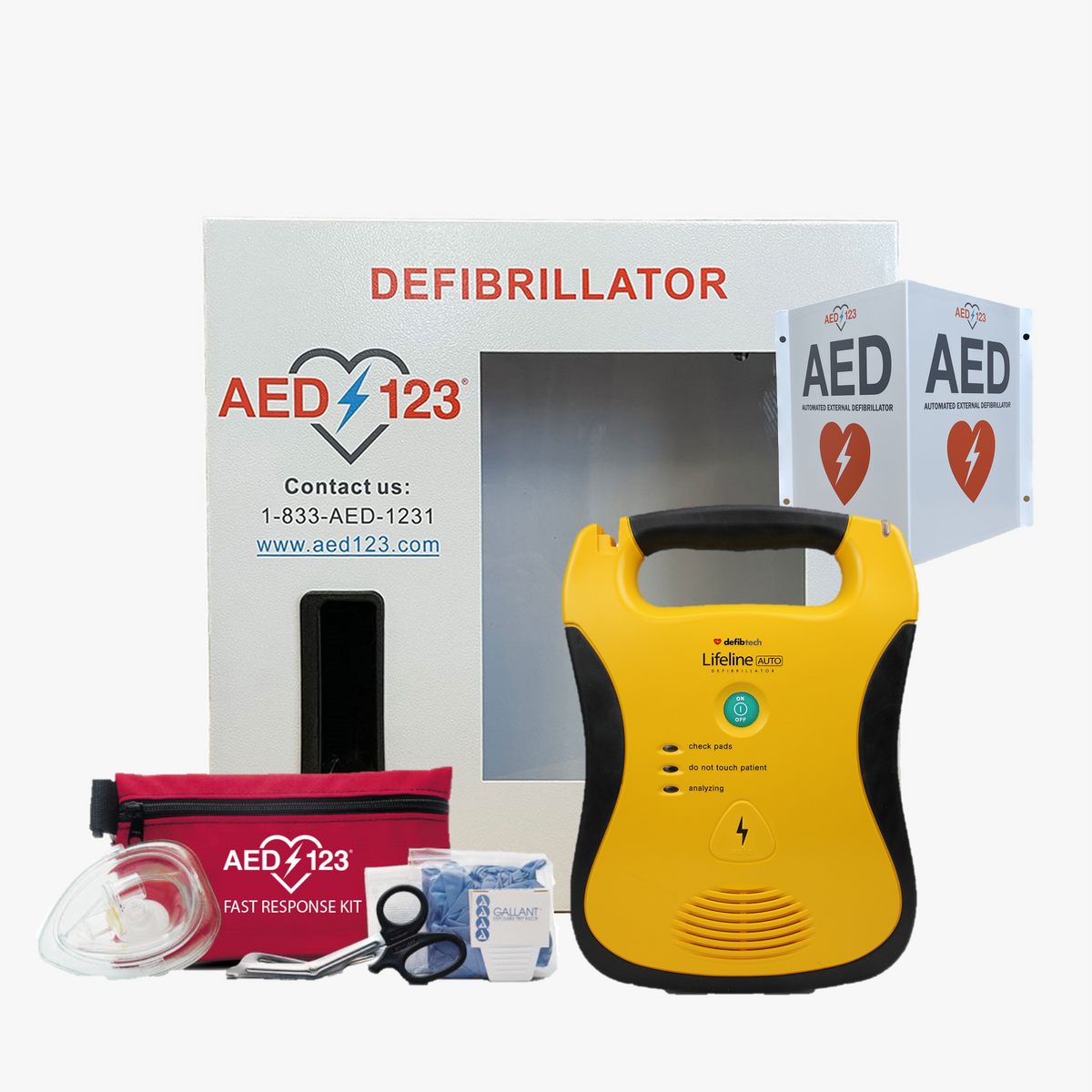 Defibtech Lifeline AED Bundle – AED MegaMart